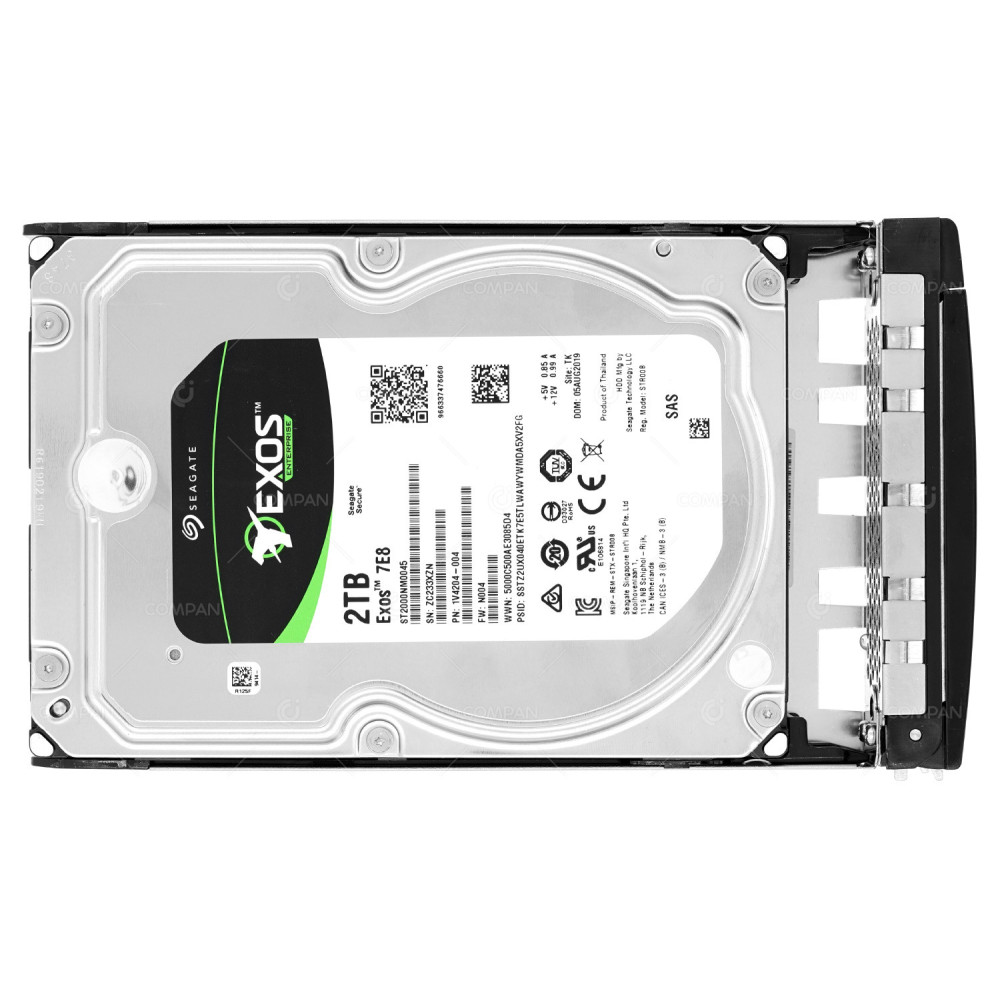 ST2000NM0045-NIMBLEES3 HPE HARD DRIVE 2TB LFF 3.5 7.2K 12G SAS FOR NIMBLE STORAGE ES3 1V4204-004, ST2000NM0045